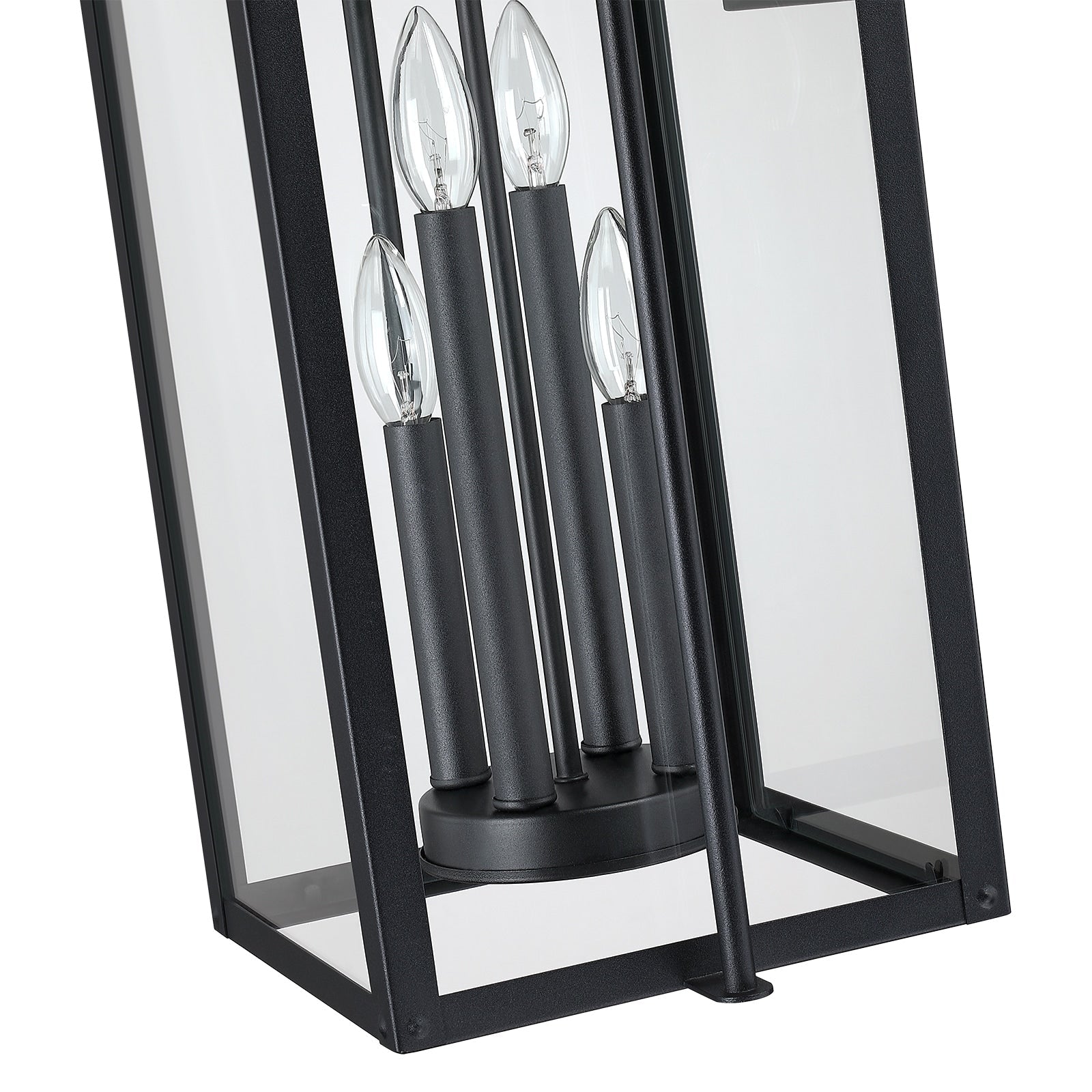 Applique da parete per esterni Brits Black