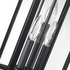 Applique da parete per esterni Brits Black