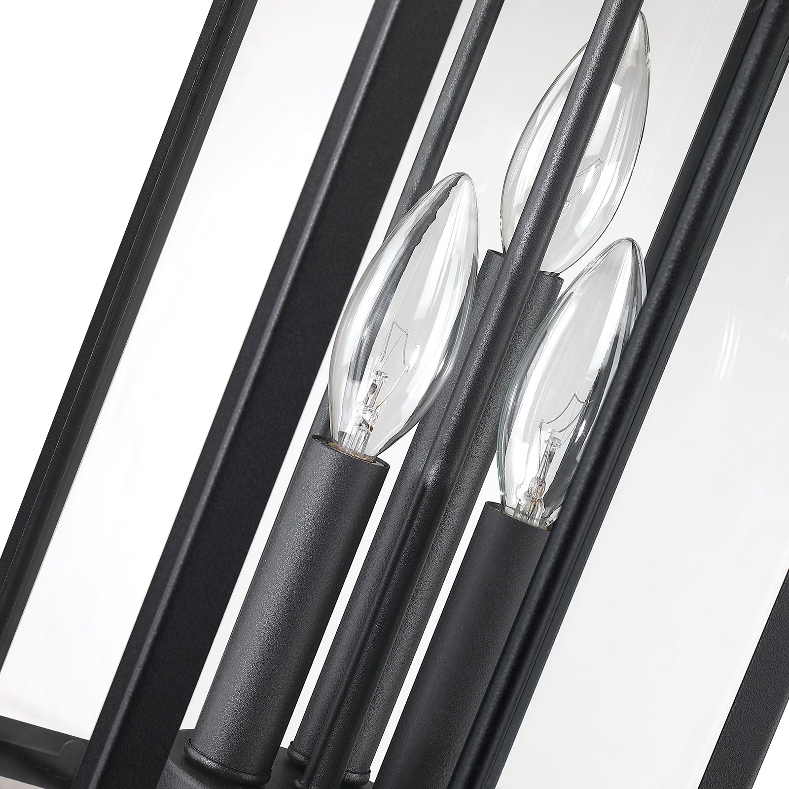 Applique da parete per esterni Brits Black