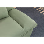 Poltrona reclinabile elettrica girevole con altoparlanti Bluetooth, supporto per telefono, porte di ricarica USB e Type-C, vano portaoggetti nascosto nel bracciolo