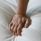 Set di divani a sacco in velluto Teddy