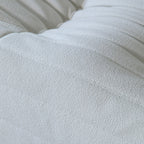 Set di divani a sacco in velluto Teddy