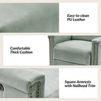 Set di 2 poltrone reclinabili elettriche girevoli e a dondolo tradizionali Tobias di HULALA HOME