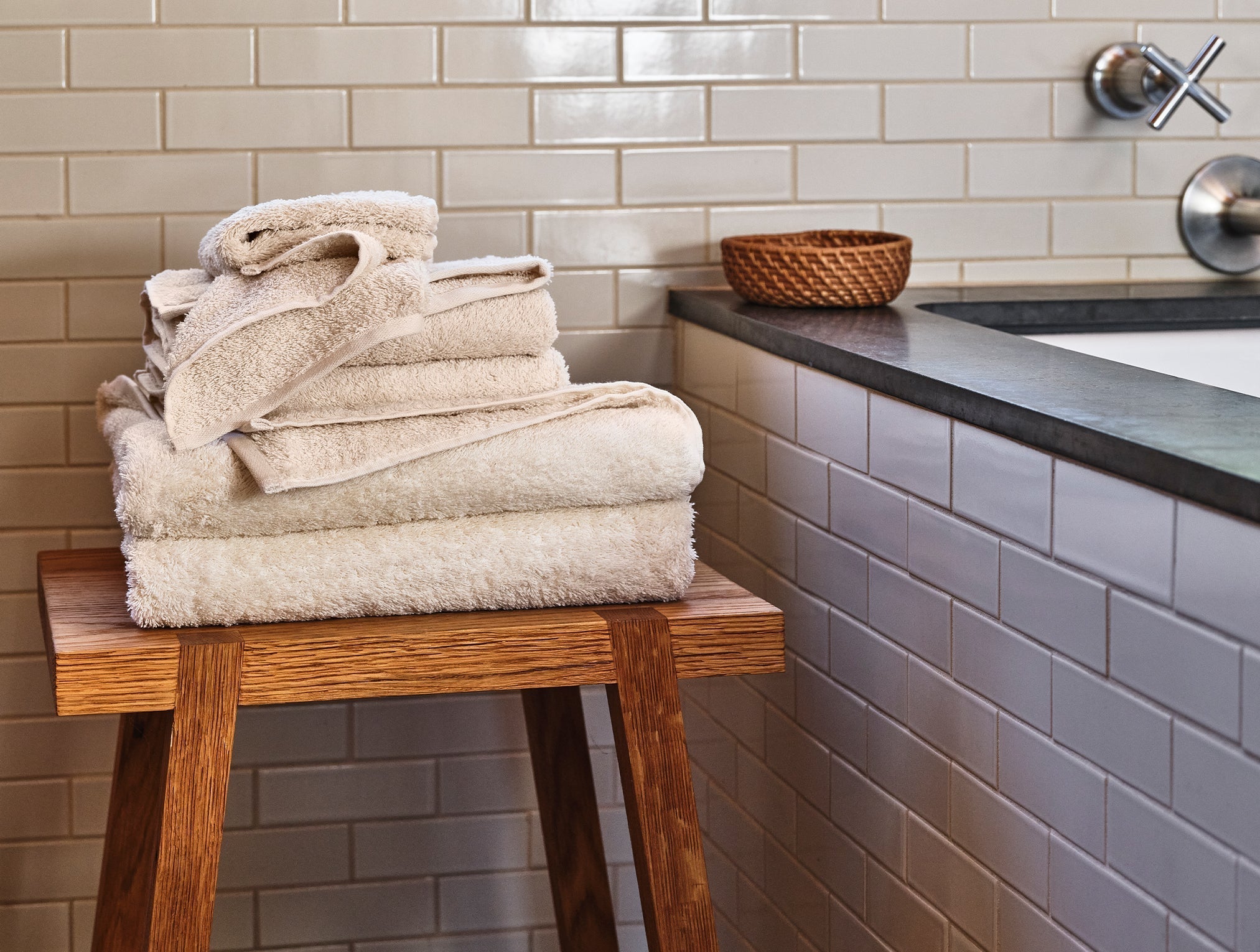 Asciugamani biologici Cloud Loom™ - Set da 4 - Rinnovati 