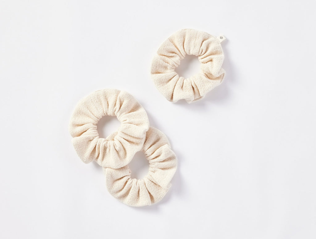 Bare Organic Scrunchy, set da 3