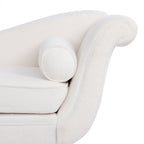 Chaise longue vintage con braccioli a spirale di Christopher Knight Home