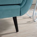 Chaise longue vintage con braccioli a spirale di Christopher Knight Home