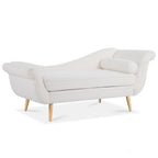 Chaise longue vintage con braccioli a spirale di Christopher Knight Home