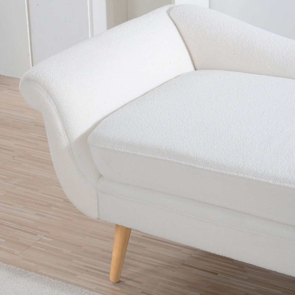 Chaise longue vintage con braccioli a spirale di Christopher Knight Home