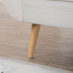 Chaise longue vintage con braccioli a spirale di Christopher Knight Home