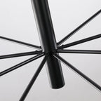 Lampadario minimalista a 15 luci, design antico a 2 livelli - 48