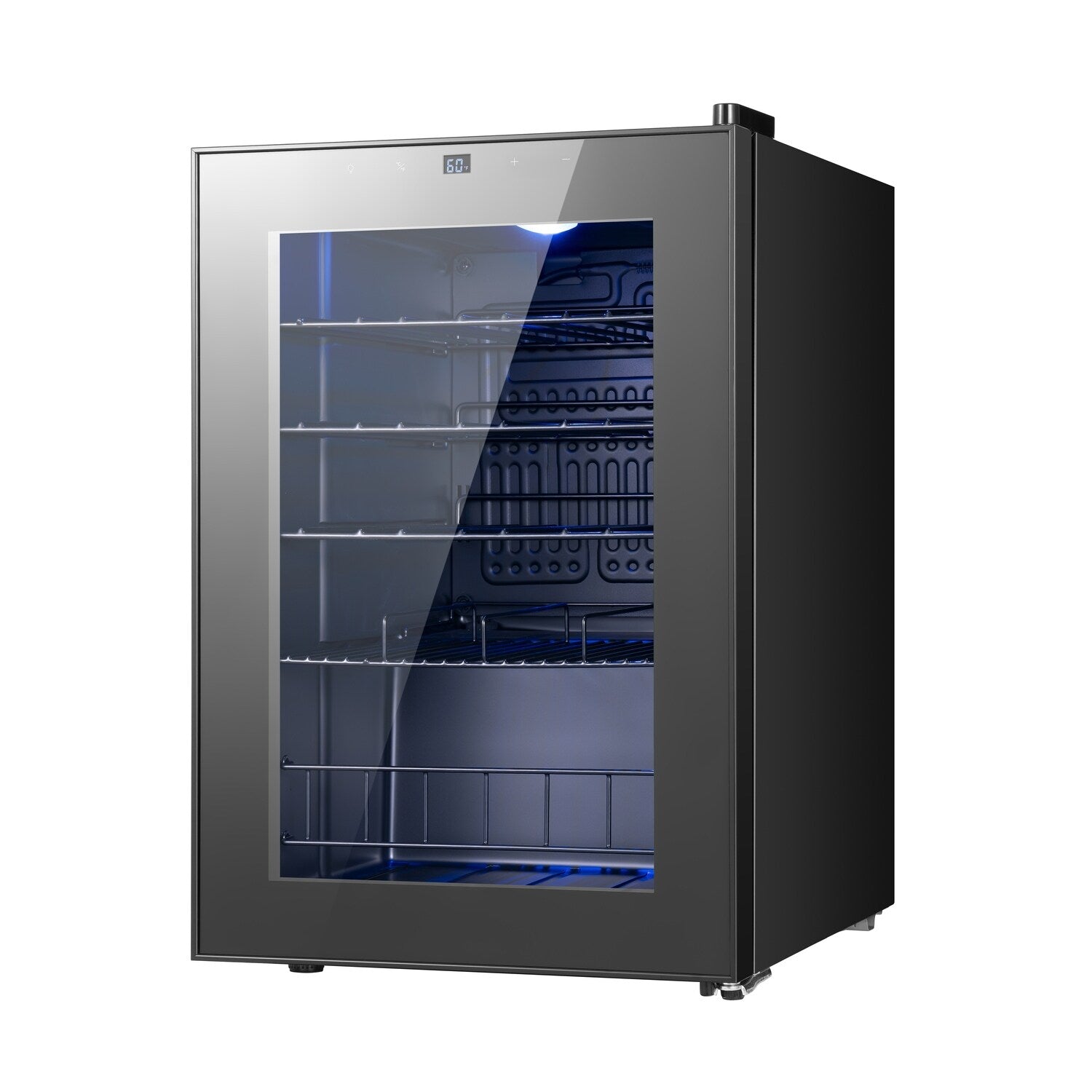 Frigorifero per vino/bevande da 17 pollici, 20 bottiglie, indipendente, controllo digitale della temperatura