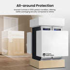 Frigorifero per vino/bevande da 24 pollici, frigorifero DUAL ZONE da 20 bottiglie/60 lattine - 24 pollici