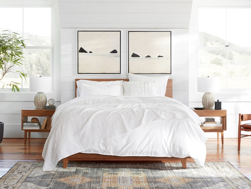 Avila Organic Matelasse Sham - Rinnovato