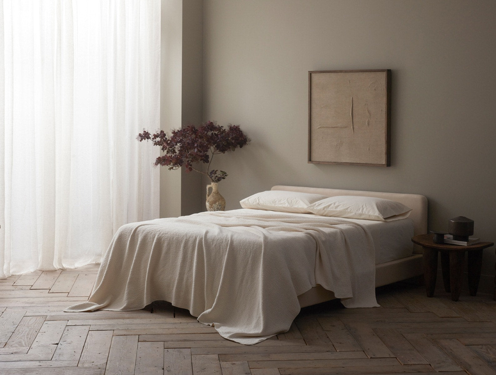 Coperta Cascade Organic Matelasse 