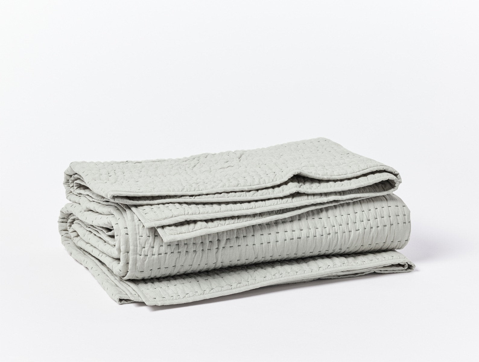 Trapunta organica cucita a mano con canale - Rinnovata