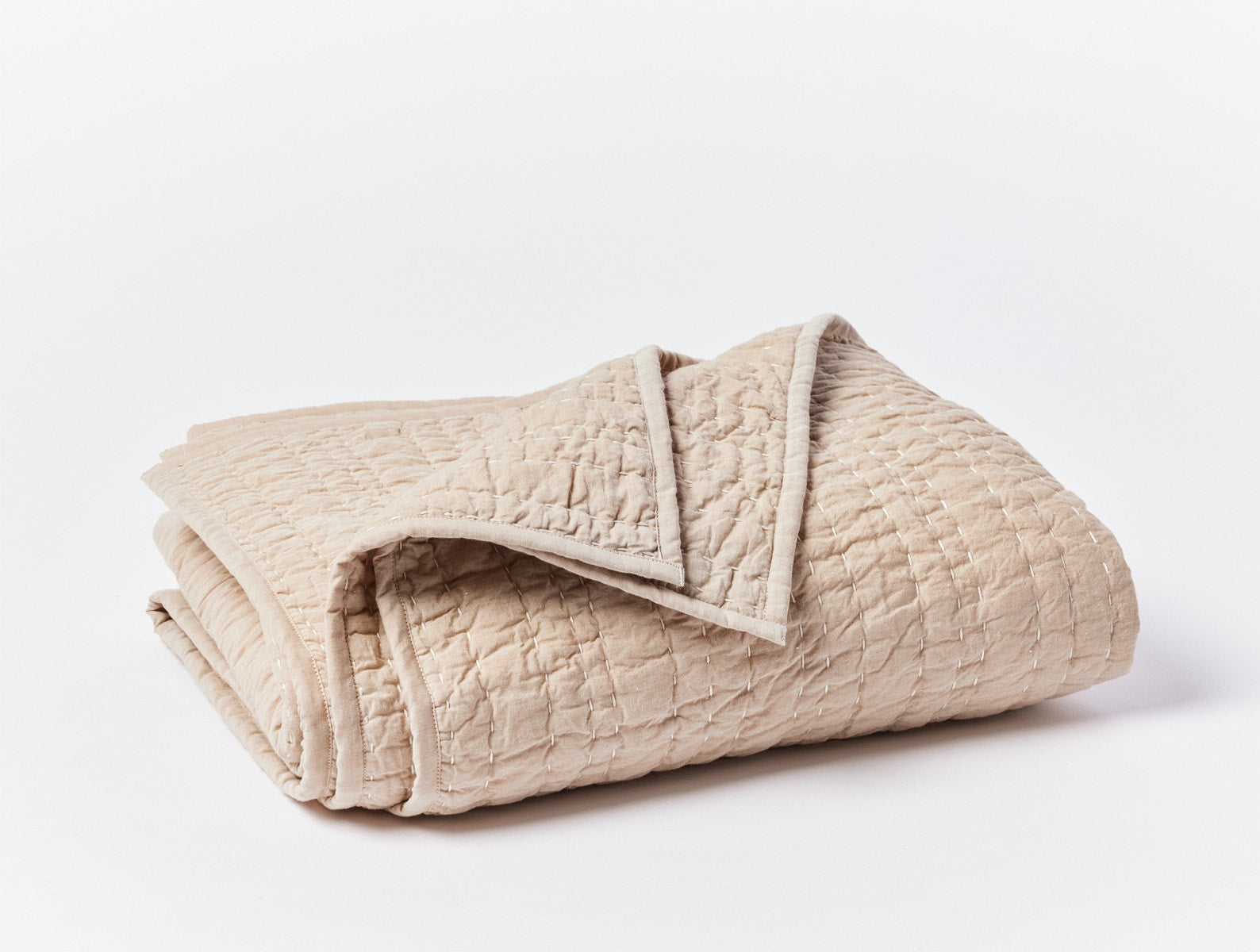 Coperta biologica cucita a mano con canale - Rinnovata