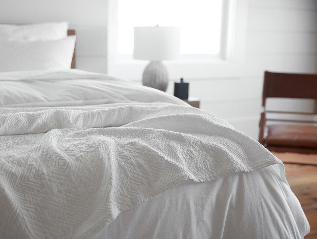 Avila Organic Matelasse Sham - Rinnovato