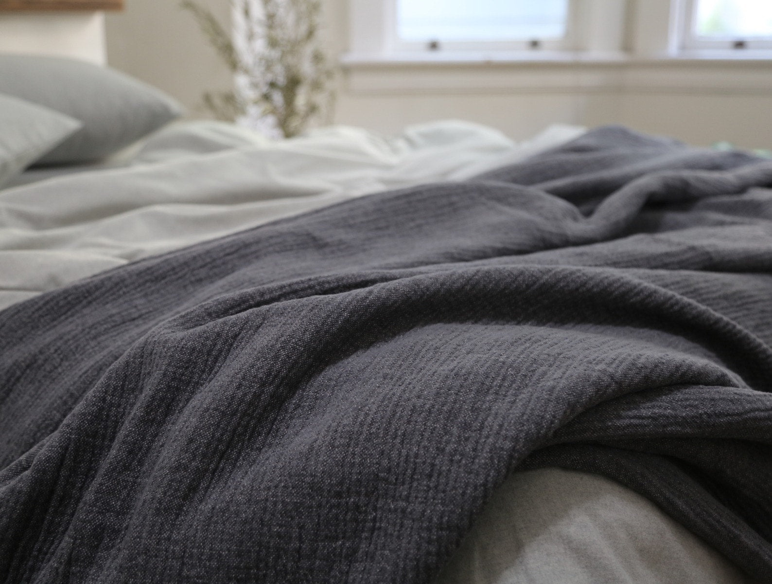 Coperta in cotone biologico accogliente 