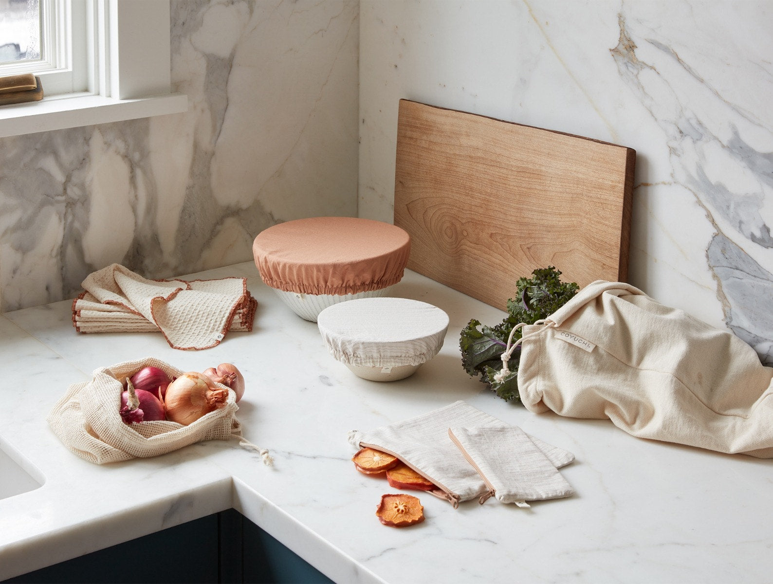 Asciugamani biologici senza carta Coyuchi Conserve 