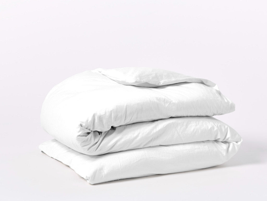 Copripiumino in raso organico morbido Cloud 