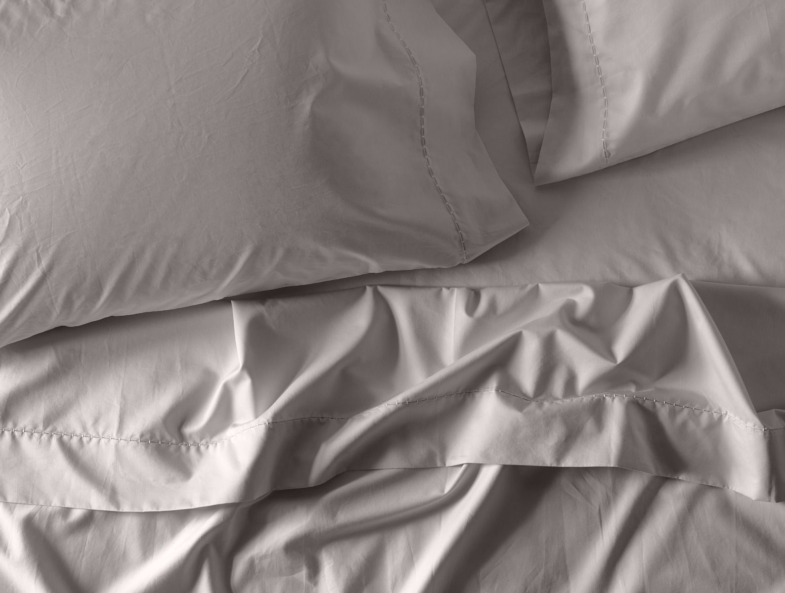 Lenzuola in raso organico a 300 fili